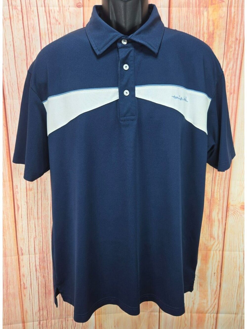 Travis Mathew Mens Navy Golf Polo Size XL